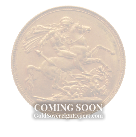 Obverse Face of a 1887-Gold-Sovereign-Victoria-Young-Head-Shield-Melbourne-Mint
