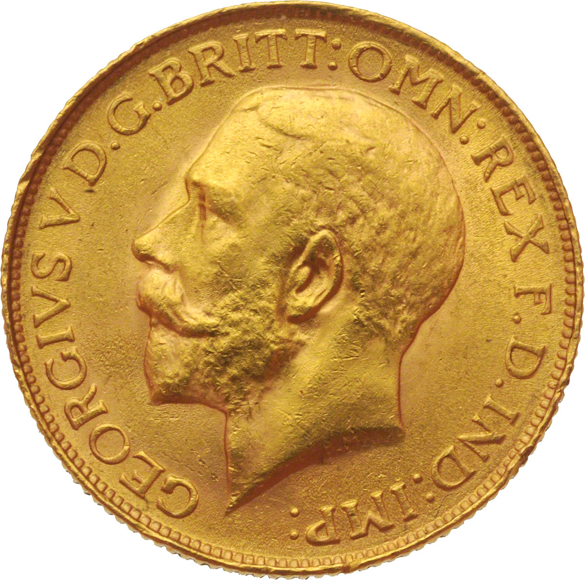 1925 Gold Sovereign George V St George Pretoria South Africa Mint